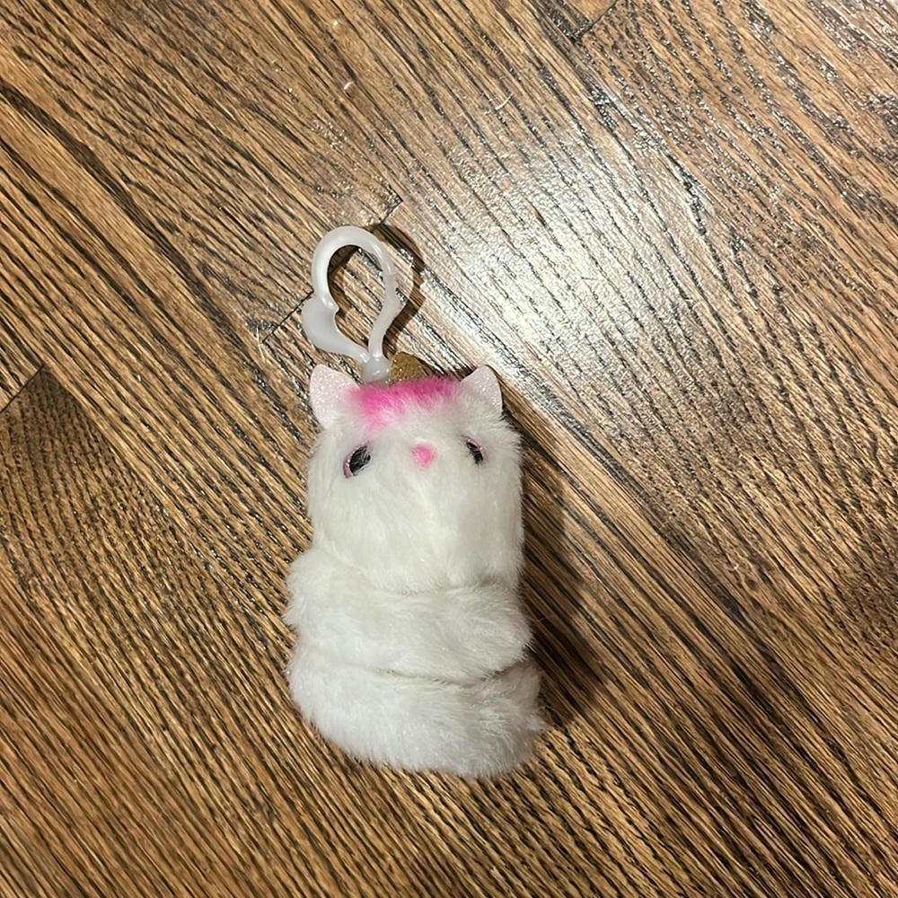 Pomsie Poos Unicorn Luna Keychain